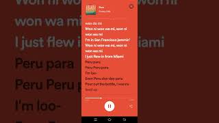 Peru Lyrics  Fireboy DML Ed Sheeran [upl. by Ulphia]