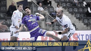 Highlights  Elverum vs Lomza Vive Kielce  Round 3  EHF Champions League 202021 [upl. by Beitnes]