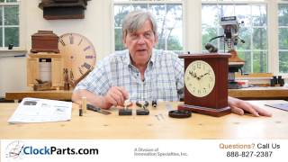 How to Replace a Clock Mechanism [upl. by Darahs]