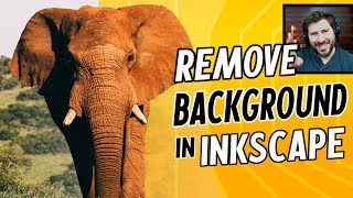 Inkscape Tutorial How to Remove Background from Image [upl. by Comyns]