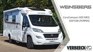 WEINSBERG CaraCompact 600 MEG Edition PEPPER  2021 [upl. by Quintina]