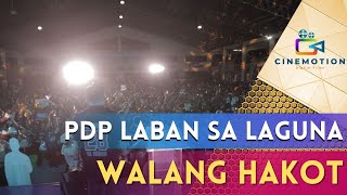 PDP LABAN RALLY SA LAGUNA DINUMOG [upl. by Nnaecyoj]