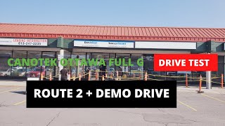 Ottawa Canotek G Driving Test Tips Complete Route 2 Guide Demo For FirstTime Pass  City Explorer [upl. by Edy]