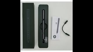 Unboxing HP Rechargeable MPP 20 Tilt Pen [upl. by Pet]