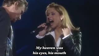 Lara Fabian amp Johnny Hallyday  Requiem pour un fou English subtitles [upl. by Toolis]