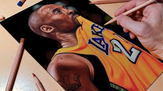 RIP Kobe Bryant • Tribute Drawing [upl. by Avalsorim]