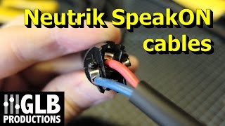 How to wire Neutrik SpeakON cables [upl. by Owiat]