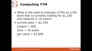 Yield to Maturity YTM Calculation [upl. by Oranneg]