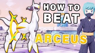 How to Beat ARCEUS Fight ► Pokemon Legends Arceus [upl. by Raddie]