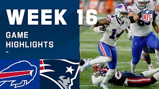 Bills vs Patriots Week 16 Highlights  NFL 2020 [upl. by Alleroif896]