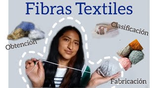 Fibras Textiles Clasificación y proceso de obtención  Parte I [upl. by Job432]