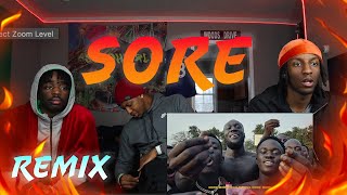 AMERICANS REACT Yaw Tog Stormzy amp Kwesi Arthur  Sore Remix [upl. by Tootsie622]