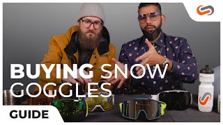 How to Buy Snow Goggles  BUYERS GUIDE  SportRx [upl. by Goodard]