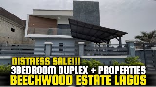 DISTRESS SALE 3BEDROOM DUPLEX WITH PROPERTIES in BEECHWOOD ESTATE IBEJULEKKI LAGOS NIGERIA [upl. by Winslow923]